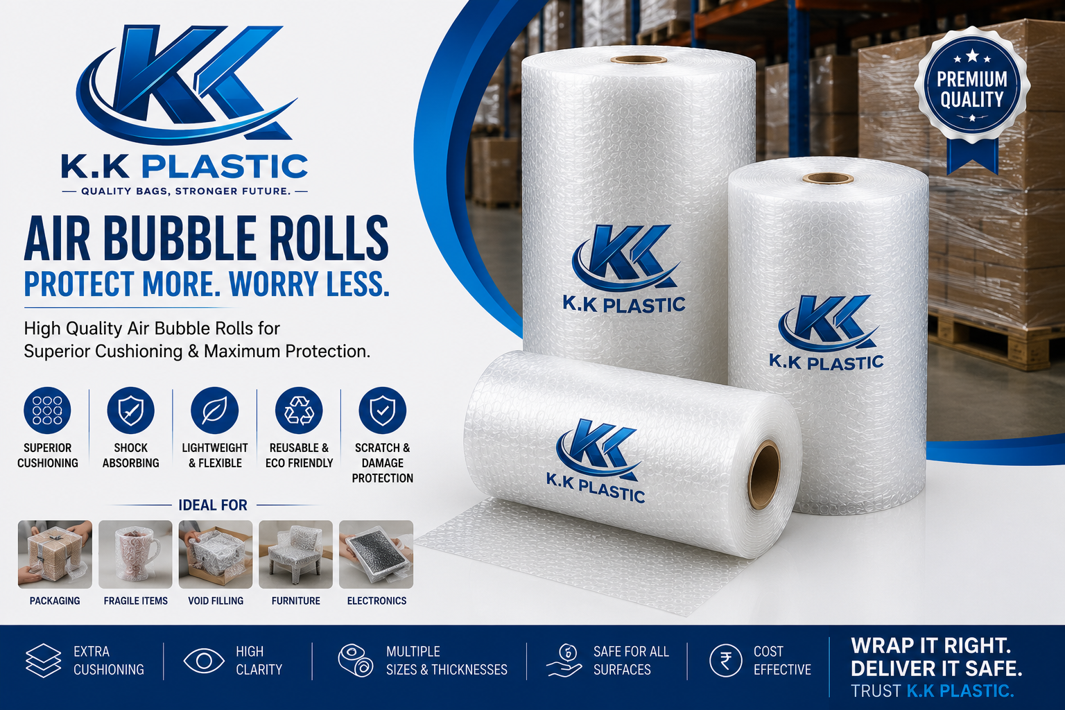 Air Bubble Rolls